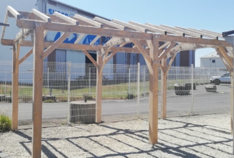 Auvent Expo PORNIC Par ABRIDIS